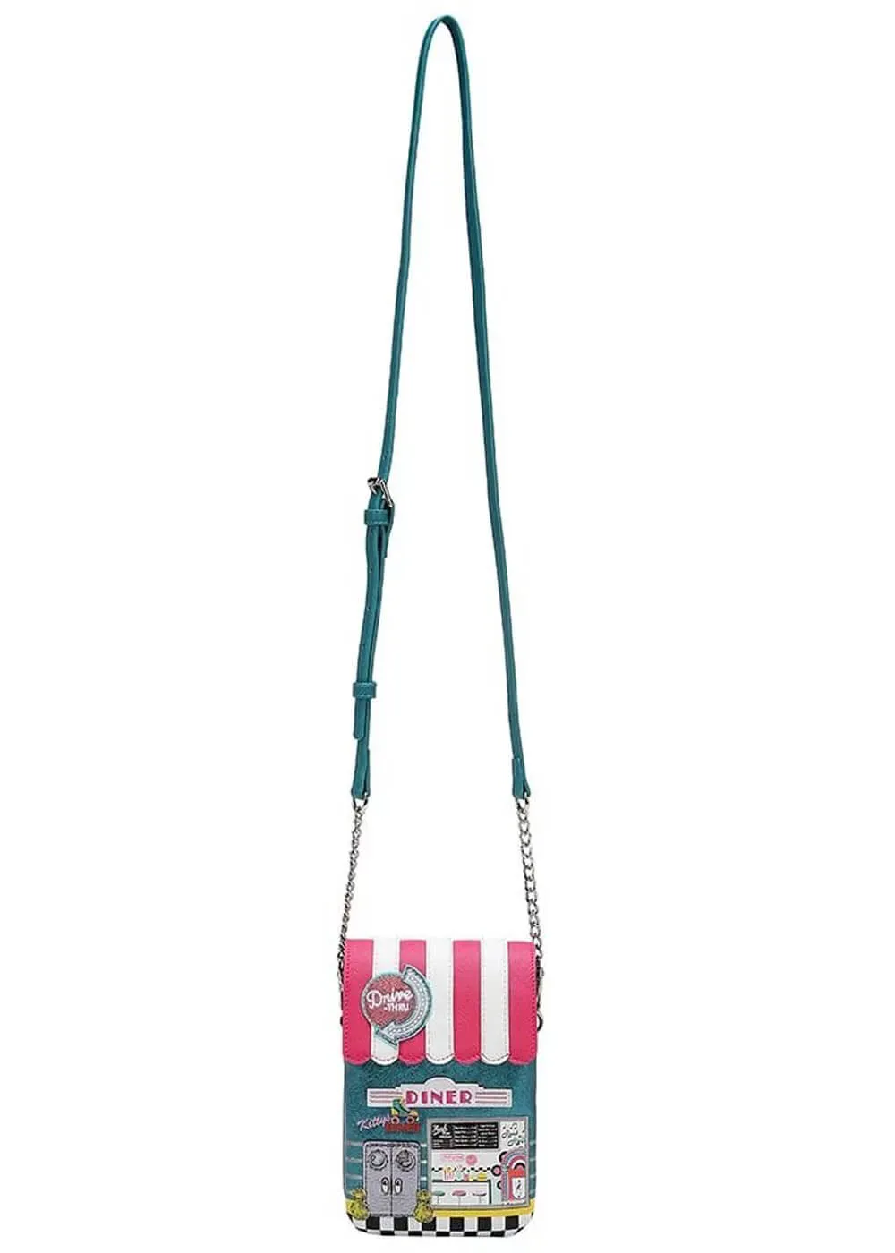 Vendula London Kitty's Diner Phone Bag