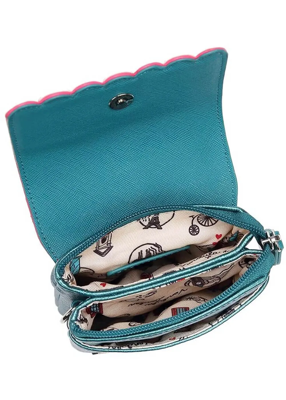 Vendula London Kitty's Diner Phone Bag