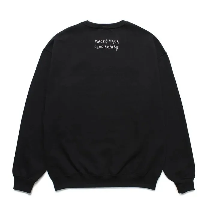 WACKO MARIA  |Crew Neck Street Style Long Sleeves Plain Cotton Sweatshirts