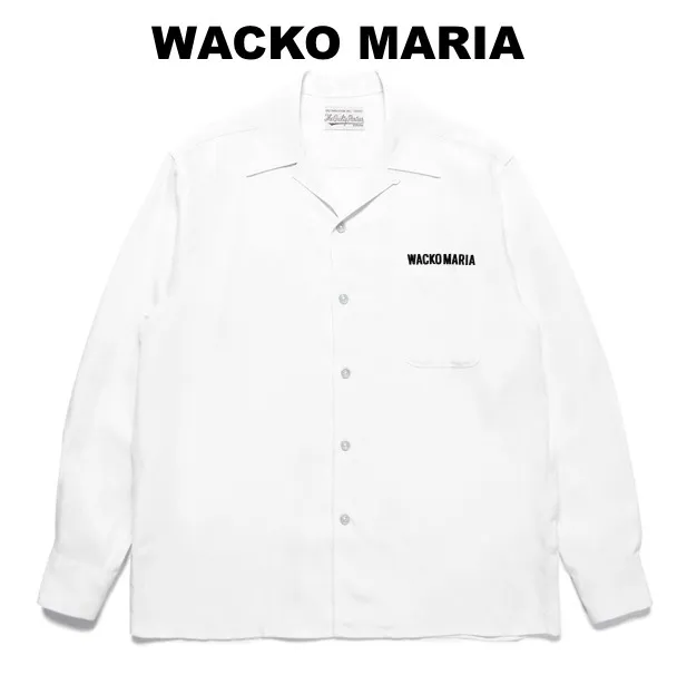 WACKO MARIA  |Street Style Long Sleeves Logo Shirts