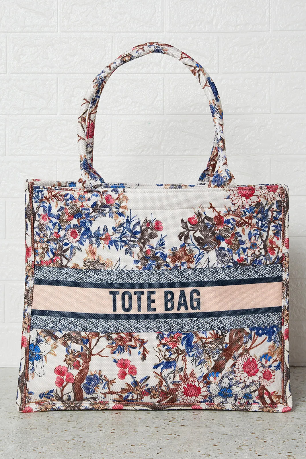 Women Multicolour Printed Tote Bag