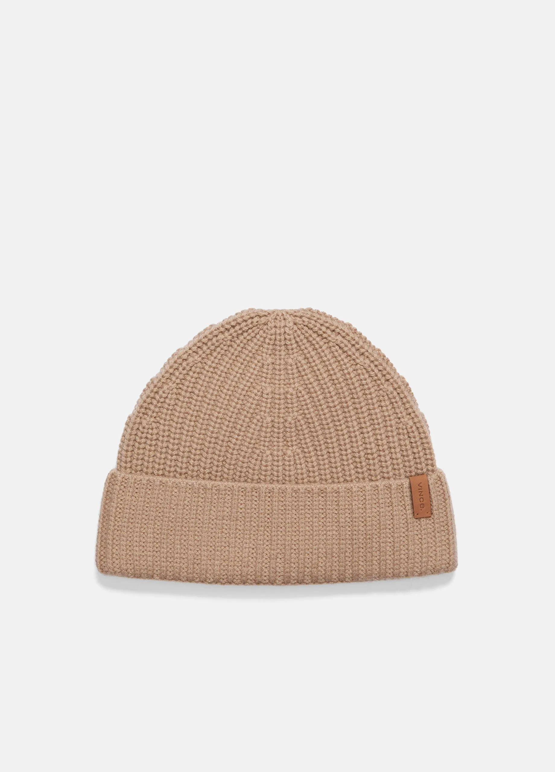 Wool-Cashmere Shaker-Stitch Hat