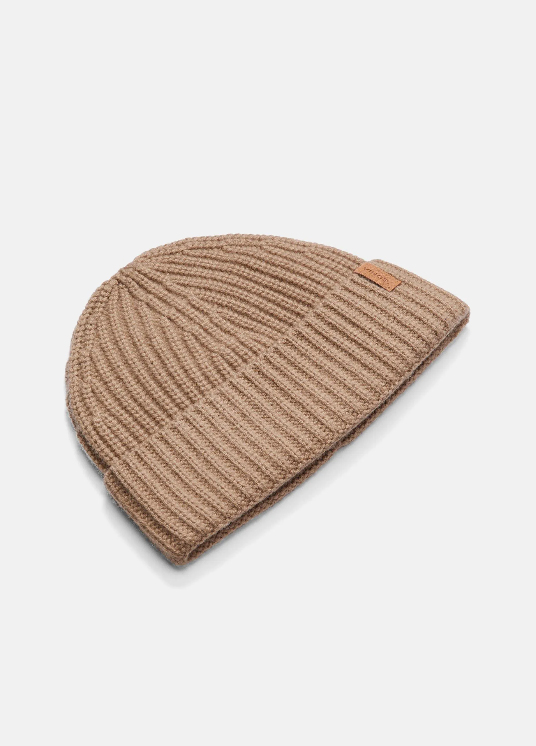 Wool-Cashmere Shaker-Stitch Hat