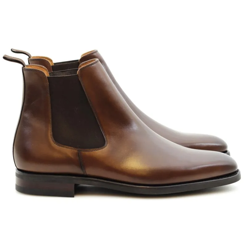 Yanko chelsea boot dark brown