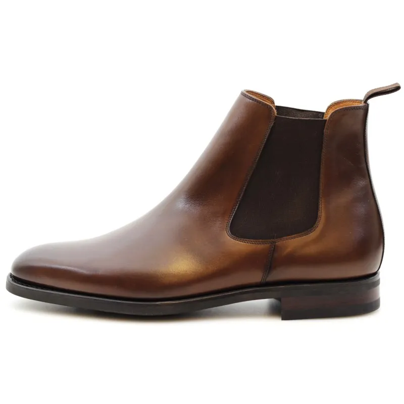 Yanko chelsea boot dark brown