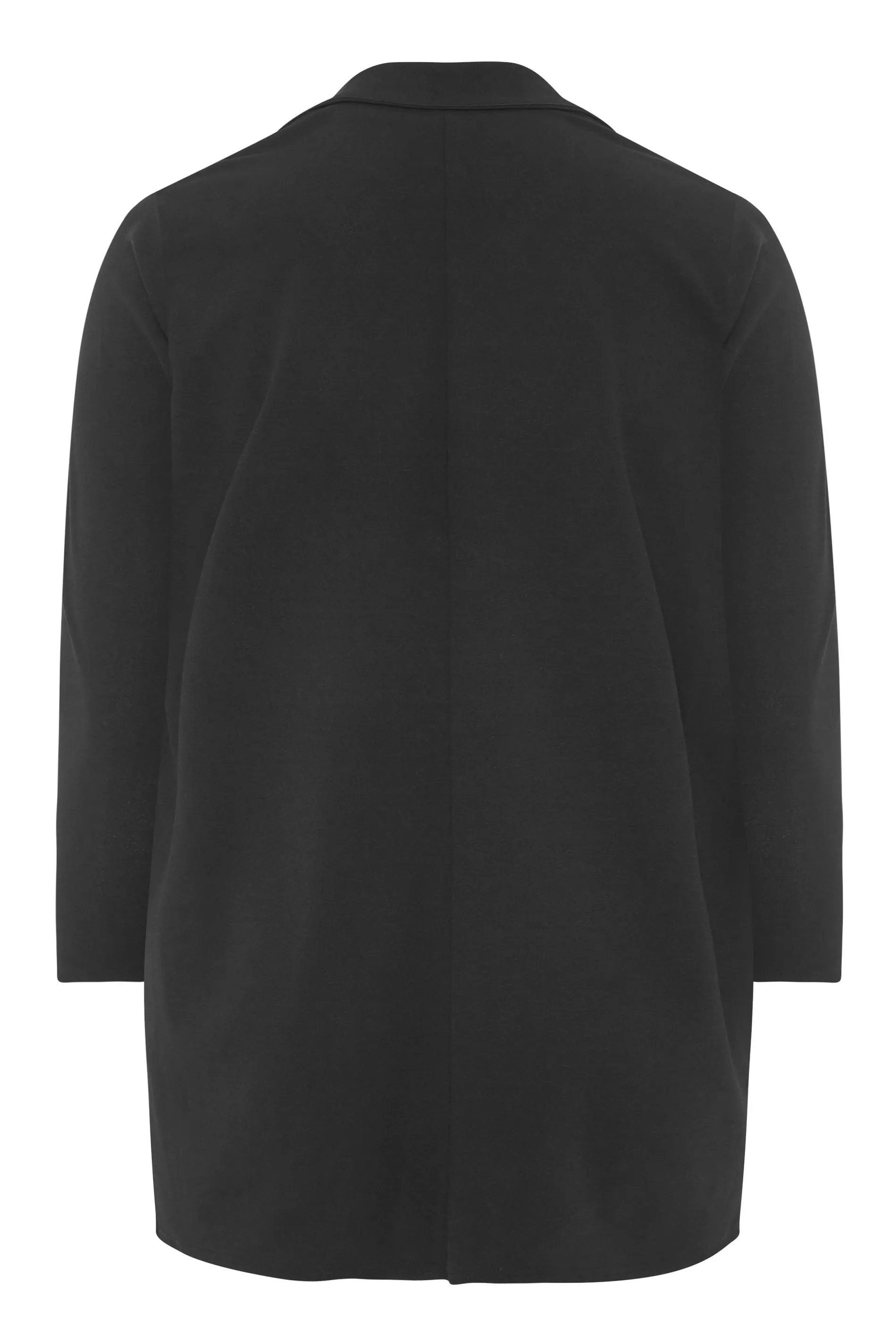 YOURS Curve Black Longline Blazer