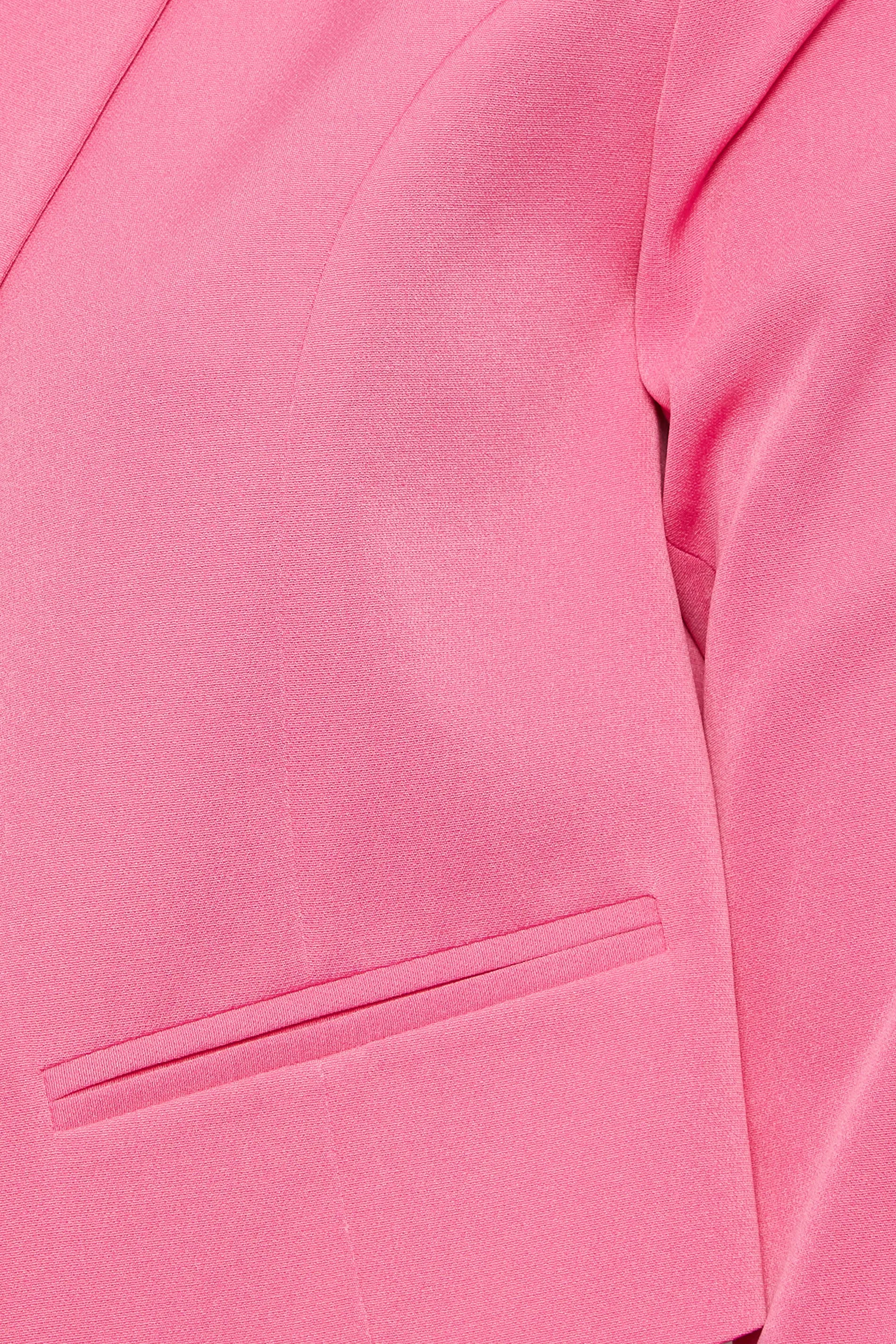 YOURS Curve Pink Cropped Blazer